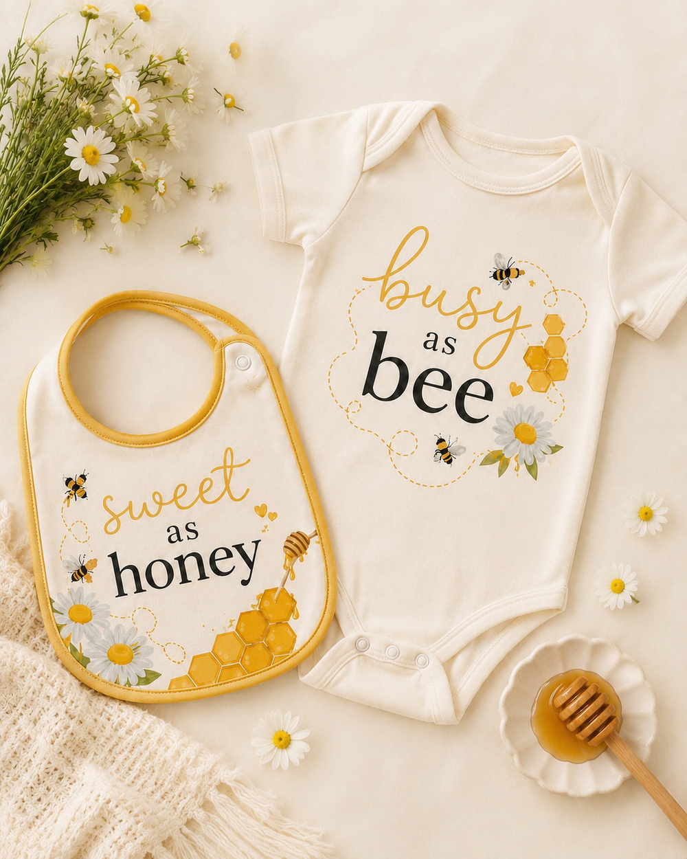 Custom Bib & Baby Onesie Design