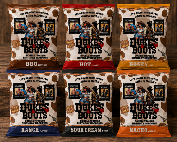 Custom Chip Bag Label Design