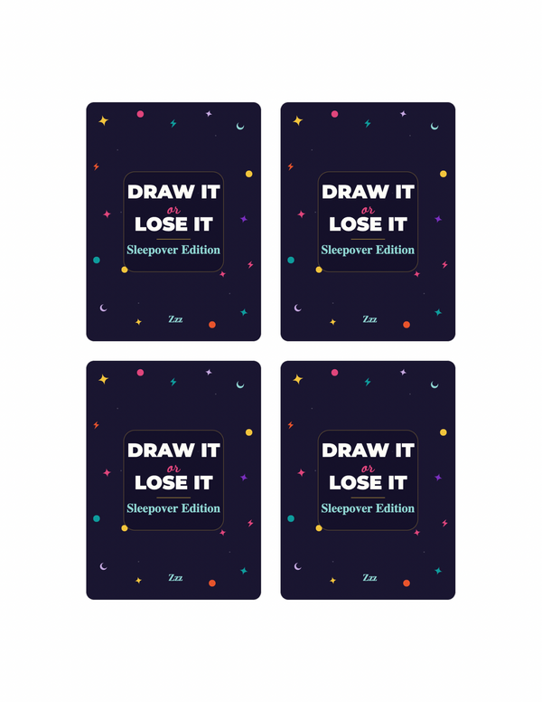 Custom Party Game Card Design