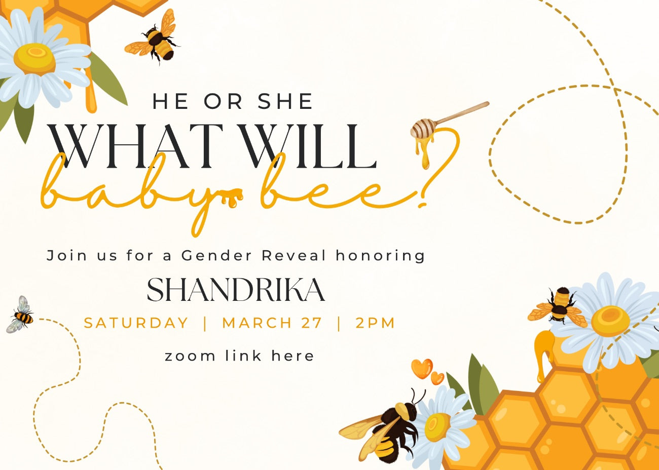 What Will Baby Bee?